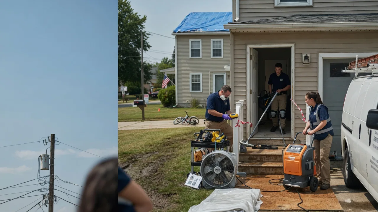 Water Damage Repair in Sandwich, IL near me